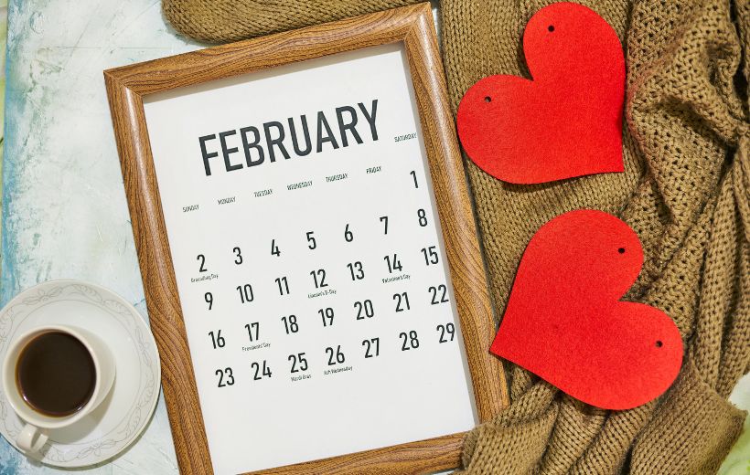 Calendario Astrológico de febrero